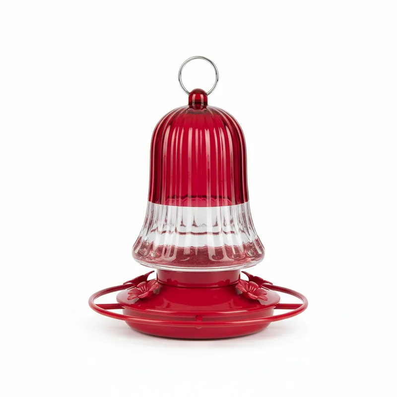 MIXXIDEA Solar-powered hummingbird feeder